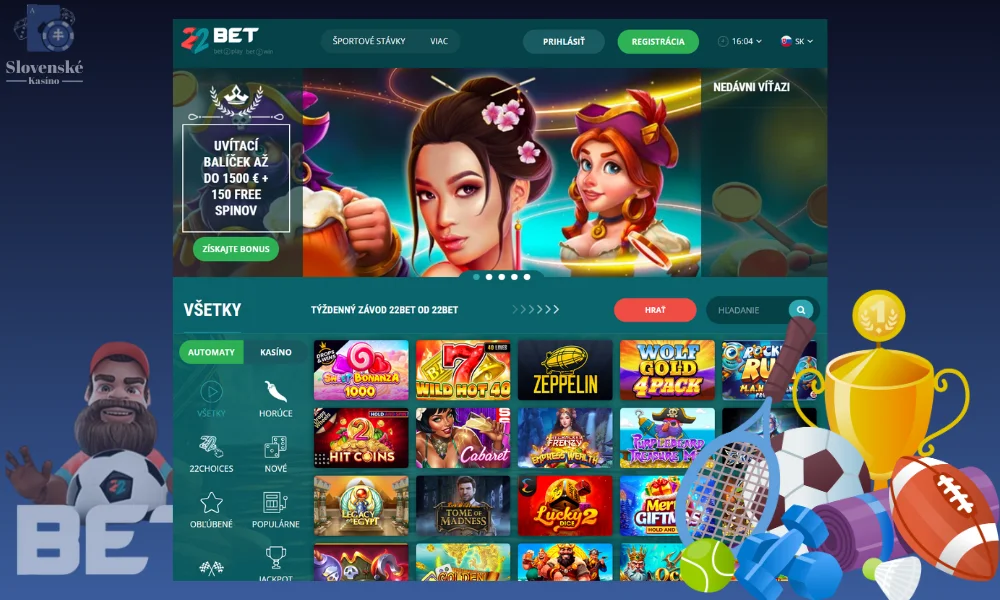 22Bet main