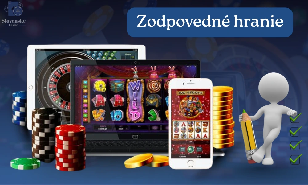 Zahraničné online casino zodpovedné hranie